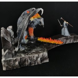 Diorama de Gandalf VS Balrog