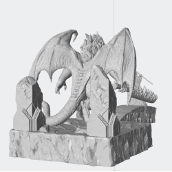 Diorama de Gandalf VS Balrog