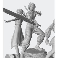 Diorama Final Fantasy VII