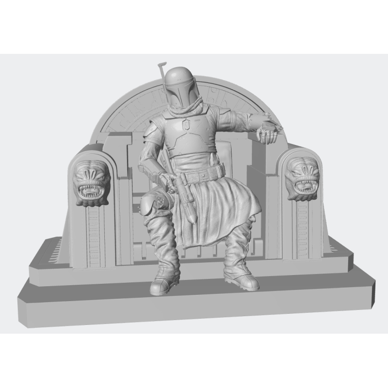 Boba Fett en el Trono