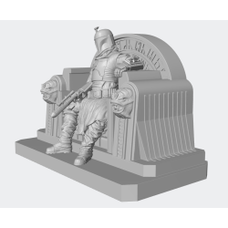 Boba Fett en el Trono