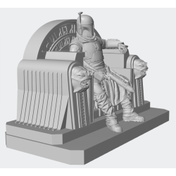 Boba Fett en el Trono