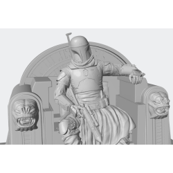 Boba Fett en el Trono