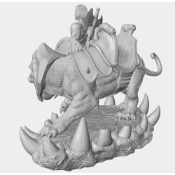 Diorama He Man y Battlecat