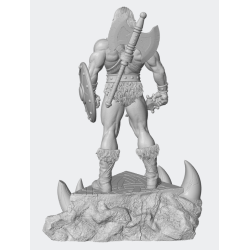 Diorama He Man y Battlecat