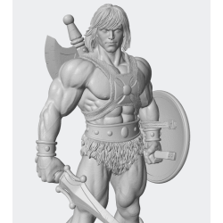 Diorama He Man y Battlecat