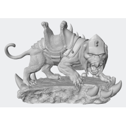 Diorama He Man y Battlecat