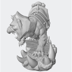 Diorama He Man y Battlecat