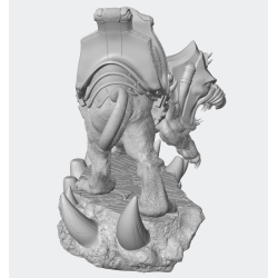 Diorama He Man y Battlecat