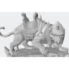 Diorama He Man y Battlecat