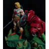 Diorama He Man y Battlecat