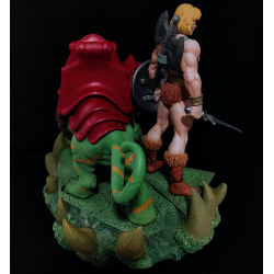 Diorama He Man y Battlecat