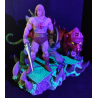Diorama He Man y Battlecat
