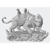 Diorama He Man y Battlecat