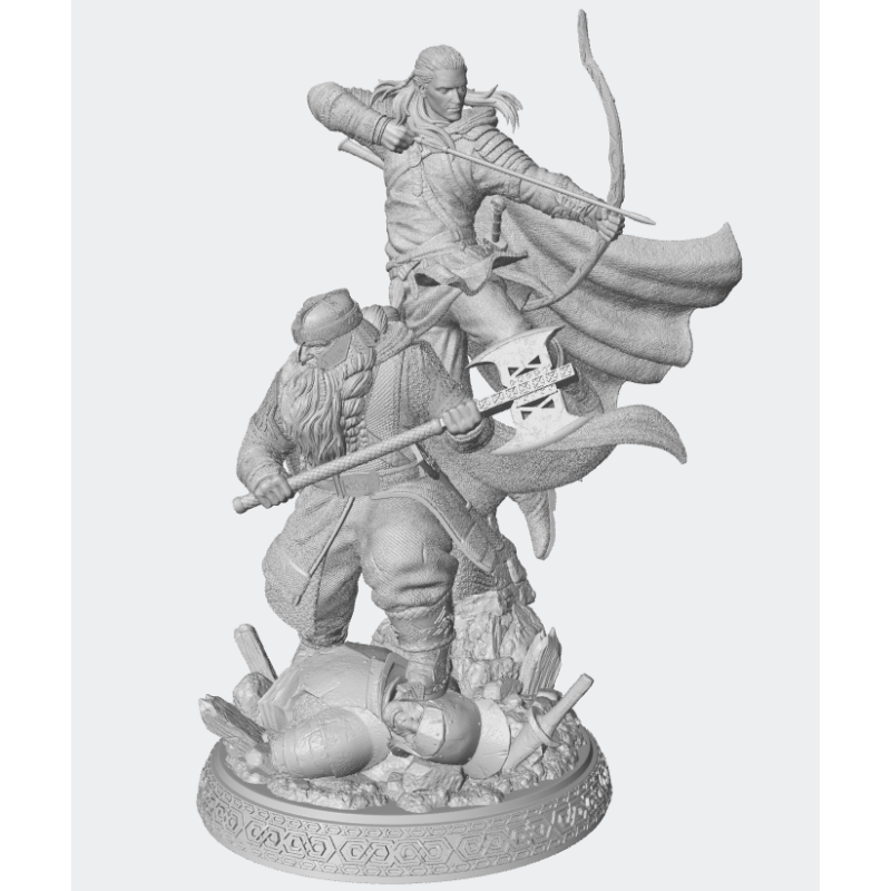 Diorama El Señor de los Anillos