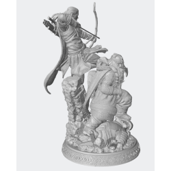 Diorama El Señor de los Anillos