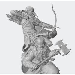 Diorama El Señor de los Anillos