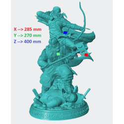 Diorama El Señor de los Anillos