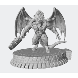 Diorama de Gandalf VS Balrog