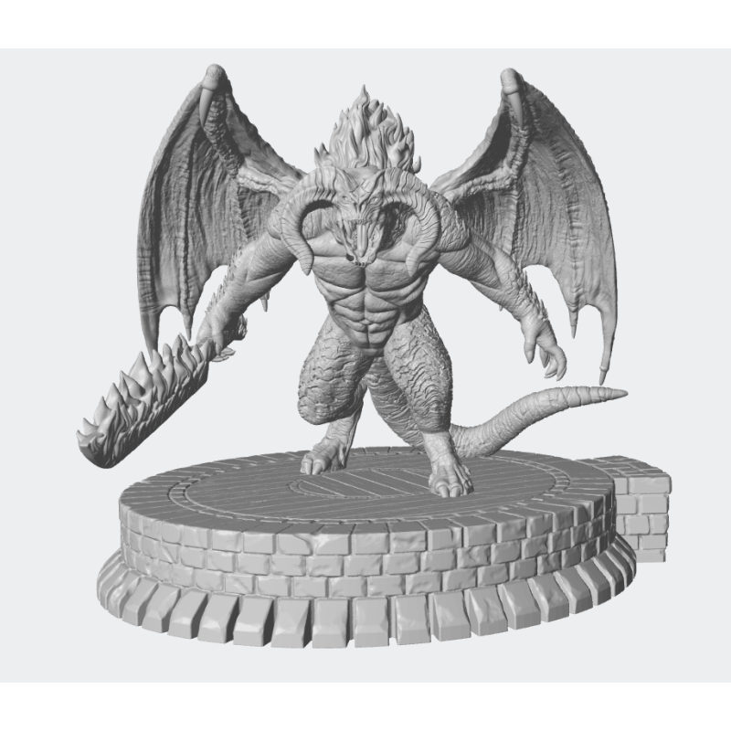 Diorama de Gandalf VS Balrog