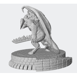 Diorama de Gandalf VS Balrog