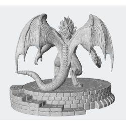 Diorama de Gandalf VS Balrog