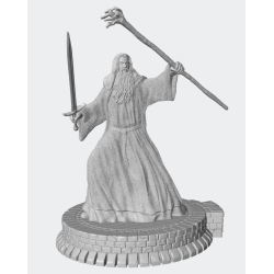 Diorama de Gandalf VS Balrog