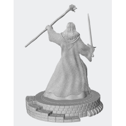 Diorama de Gandalf VS Balrog