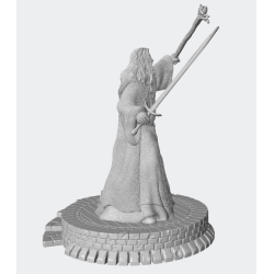 Diorama de Gandalf VS Balrog