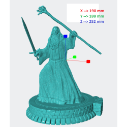 Diorama de Gandalf VS Balrog