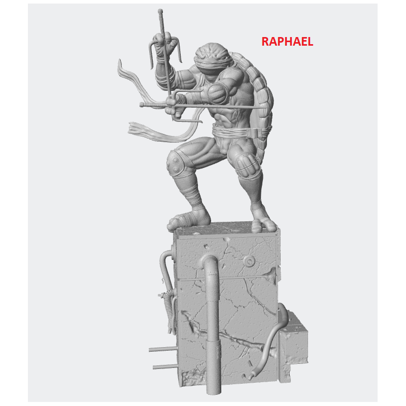 Diorama Tortugas Ninja TMNT