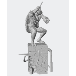 Diorama Tortugas Ninja TMNT