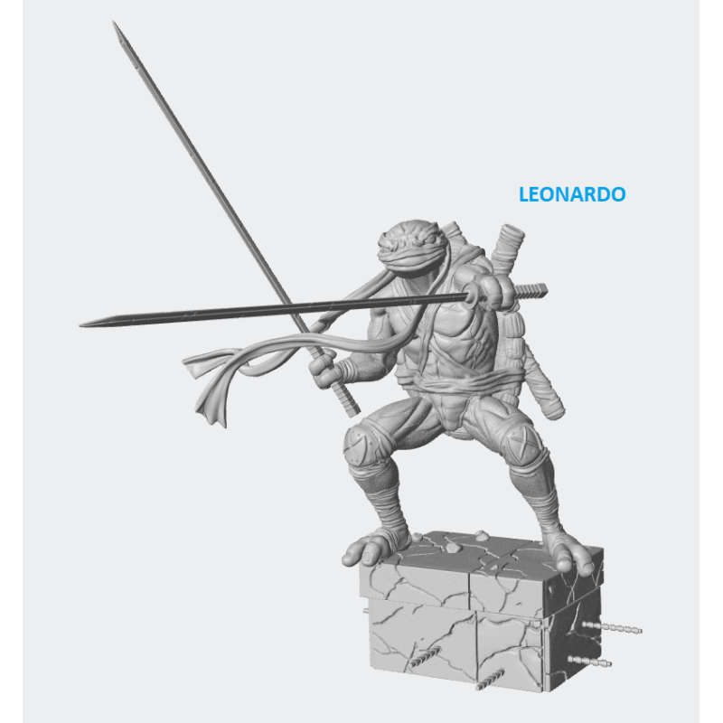 Diorama Tortugas Ninja TMNT