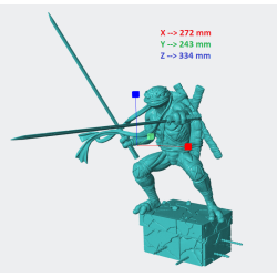 Diorama Tortugas Ninja TMNT