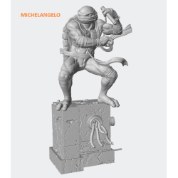 Diorama Tortugas Ninja TMNT