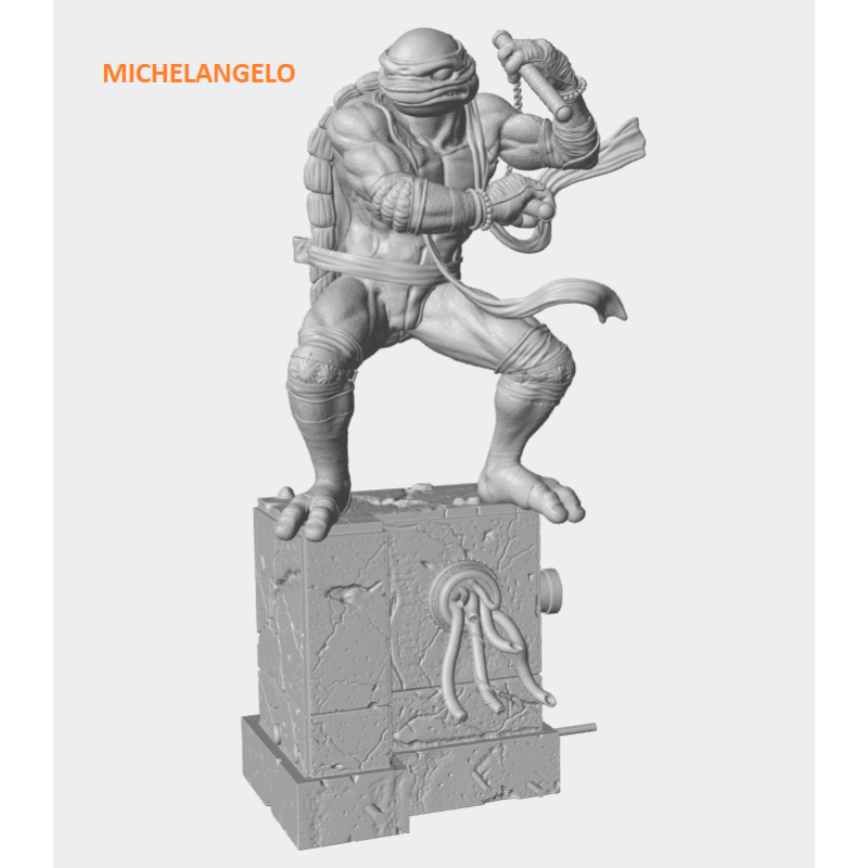 Diorama Tortugas Ninja TMNT