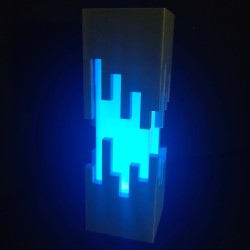 Lámpara poligonal moderna