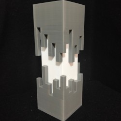 Lámpara poligonal moderna