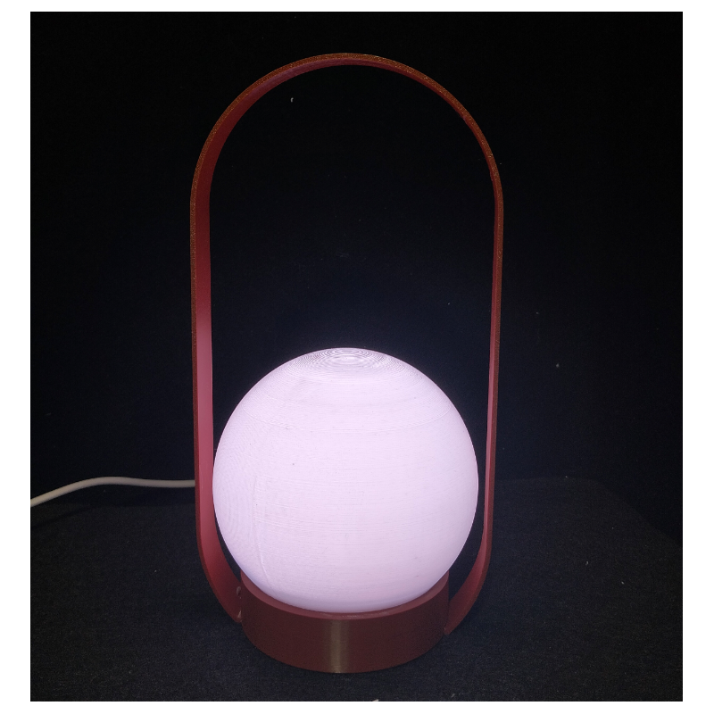 Lámpara moderna de asa