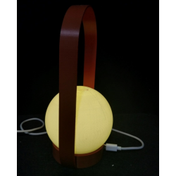 Lámpara moderna de asa